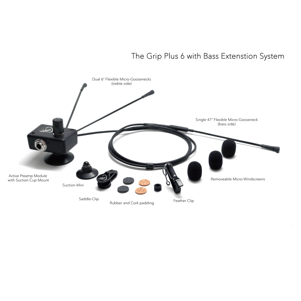 Myers Pickups —Grip Plus-6 with Bass Extension